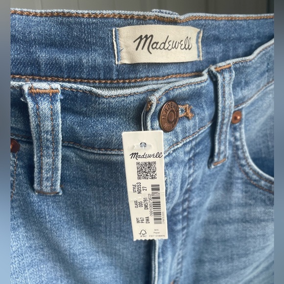 NWT Madewell Cali Demi-Boot Jeans in Dorrance Wash: TENCEL™ Denim Edition - 27 - Picture 8 of 8